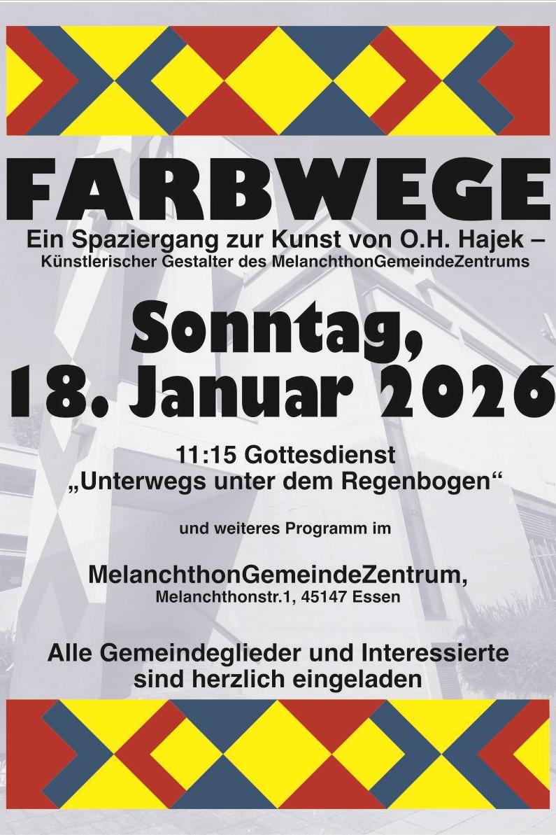 Eröffnung Ausstellung O.H.Hajek "Farbwege" 18.01.2026 im MGZ