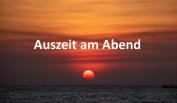 iedererkennungsfoto für die Auszeit: Untergehende Sonne